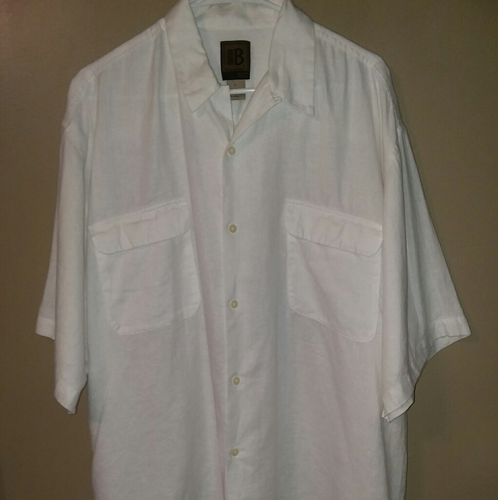 Mens Bruno Linen Shirt